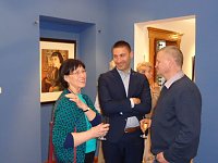 Bild: Vernissage im Kunsthaus Meyenburg