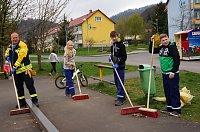 Bild: Harztor putzt