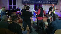 Der Blues war in der Stadt: Bluesgitarrist Jan Gerfast mit seiner Band in Nordhausen Bild: Der Blues war in der Stadt: Bluesgitarrist Jan Gerfast mit seiner Band in Nordhausen