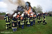 Bild: Osterfeuer Sundhausen und Werther