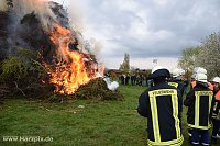 Bild: Osterfeuer Sundhausen und Werther