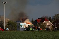 Osterfeuer in Bielen Bild: Osterfeuer in Bielen