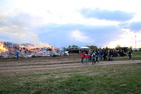 Osterfeuer in Bielen Bild: Osterfeuer in Bielen
