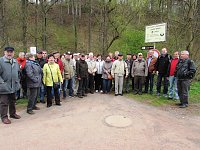 Bild: Bergmannsverein St. Barbara wanderte in Ilfeld