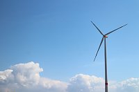 Bild: Wie funktioniert das mit der Windkraft? - die Wipperdorfer Grundsch&uuml;ler durften ganz nah ran