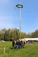 Bild: Maibaumsetzen in W&uuml;lfngerode