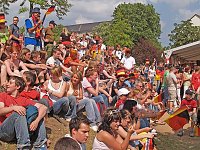Bild: Begeisterung auf dem Berg: 3:0 f&uuml;r Deutschland