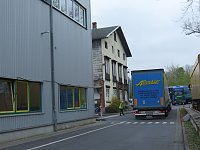 Umzug an der Bahnhofstraße in Niedergebra Bild: Umzug an der Bahnhofstraße in Niedergebra