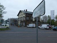 Umzug an der Bahnhofstraße in Niedergebra Bild: Umzug an der Bahnhofstraße in Niedergebra