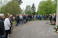 Schülerinnen und Schüler gestalten Gedenken Bild: Schülerinnen und Schüler gestalten Gedenken