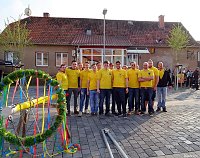 Maibaumsetzen in Görsbach Bild: Maibaumsetzen in Görsbach