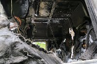 Lkw brannte völlig aus Bild: Lkw brannte völlig aus