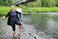 Ab ins Wasser - in der Zorge hieß es heute wieder "Anwassern" Bild: Ab ins Wasser - in der Zorge hieß es heute wieder "Anwassern"