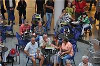 Bild: Modeschau in der Galerie