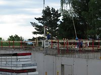 Montagearbeiten auf der Baustelle Bild: Montagearbeiten auf der Baustelle