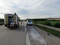 Bild: Crash auf der Autobahn A 38