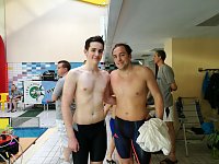 Bild: Bei den ganz gro&szlig;en mit dabei - Franz Stritzel und Benedict V&ouml;lker bei der Qualifizierung zu den deutschen Jahrgangsmeisterschaften in Halle