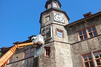 Bild: Neue Sonnenuhr angebracht