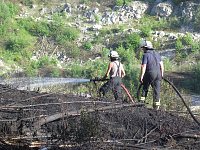 Brand im Alten Stolberg Bild: Brand im Alten Stolberg