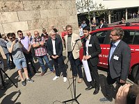 50 Demonstranten kamen aus dem Landkreis Nordhausen Bild: 50 Demonstranten kamen aus dem Landkreis Nordhausen