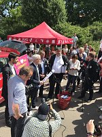 50 Demonstranten kamen aus dem Landkreis Nordhausen Bild: 50 Demonstranten kamen aus dem Landkreis Nordhausen