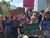 50 Demonstranten kamen aus dem Landkreis Nordhausen Bild: 50 Demonstranten kamen aus dem Landkreis Nordhausen