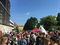 50 Demonstranten kamen aus dem Landkreis Nordhausen Bild: 50 Demonstranten kamen aus dem Landkreis Nordhausen