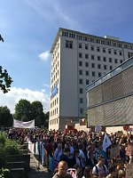 50 Demonstranten kamen aus dem Landkreis Nordhausen Bild: 50 Demonstranten kamen aus dem Landkreis Nordhausen