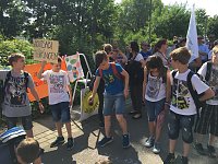 50 Demonstranten kamen aus dem Landkreis Nordhausen Bild: 50 Demonstranten kamen aus dem Landkreis Nordhausen