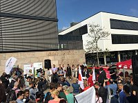 50 Demonstranten kamen aus dem Landkreis Nordhausen Bild: 50 Demonstranten kamen aus dem Landkreis Nordhausen