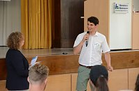 Franziska Teichert im Gespräch mit Sebastian Kupfer Bild: Franziska Teichert im Gespräch mit Sebastian Kupfer