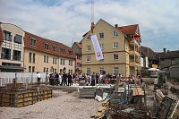 Grundsteinlegung für die Erweiterung des Altenpflegeheims St. Josef in Nordhausen Bild: Grundsteinlegung für die Erweiterung des Altenpflegeheims St. Josef in Nordhausen