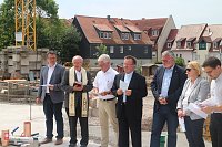 Grundsteinlegung für die Erweiterung des Altenpflegeheims St. Josef in Nordhausen Bild: Grundsteinlegung für die Erweiterung des Altenpflegeheims St. Josef in Nordhausen