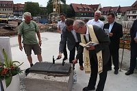 Grundsteinlegung für die Erweiterung des Altenpflegeheims St. Josef in Nordhausen Bild: Grundsteinlegung für die Erweiterung des Altenpflegeheims St. Josef in Nordhausen
