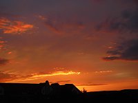 Bild: Abendhimmel &uuml;ber Nordhausen 