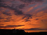Bild: Abendhimmel &uuml;ber Nordhausen 