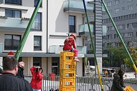Bild: Knax-Kinderfest auf dem Parkplatz der Kreissparkasse