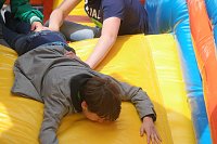 Bild: Knax-Kinderfest auf dem Parkplatz der Kreissparkasse