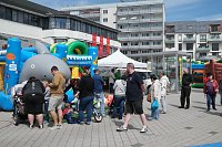 Bild: Knax-Kinderfest auf dem Parkplatz der Kreissparkasse