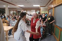Rolandgruppe zu Besuch bei der Lebenshilfe Bild: Rolandgruppe zu Besuch bei der Lebenshilfe