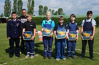 Bild: Leistungs&uuml;berpr&uuml;fung bei der Jugendfeuerwehr