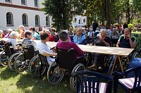 Bild: Mittelalterliches Klosterfest