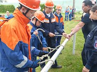 Bild: Hohnsteiner Jugendfeuerwehren im Pr&uuml;fungsstress