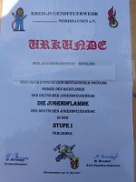 Bild: Hohnsteiner Jugendfeuerwehren im Pr&uuml;fungsstress