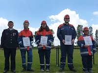 Bild: Hohnsteiner Jugendfeuerwehren im Pr&uuml;fungsstress