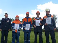 Bild: Hohnsteiner Jugendfeuerwehren im Pr&uuml;fungsstress