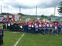 Bild: Hohnsteiner Jugendfeuerwehren im Pr&uuml;fungsstress