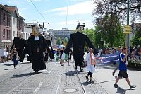 Festumzug zum 1090. Geburtstag der Rolandstadt Bild: Festumzug zum 1090. Geburtstag der Rolandstadt