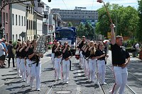 Bild: Festumzug zum 1090. Geburtstag der Rolandstadt