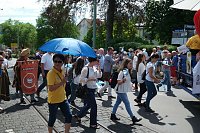 Bild: Festumzug zum 1090. Geburtstag der Rolandstadt